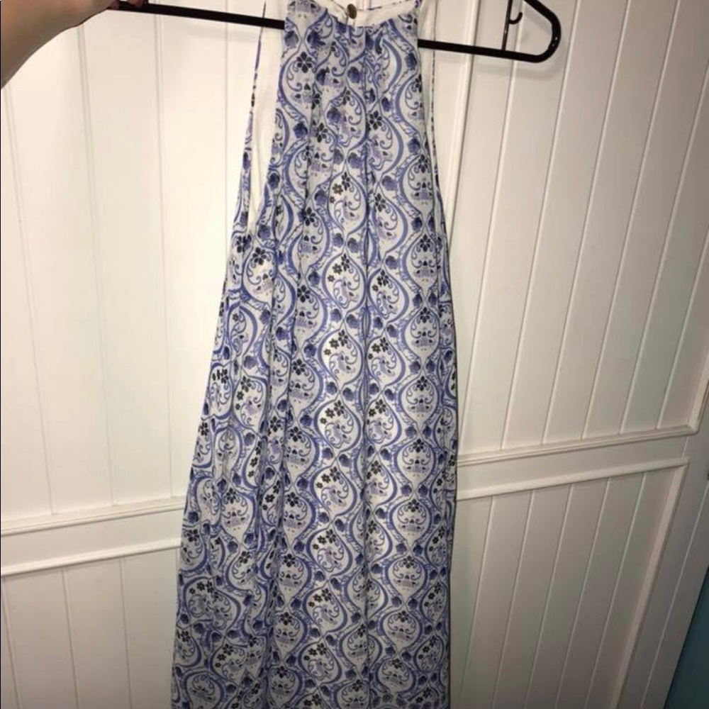 Blue dress